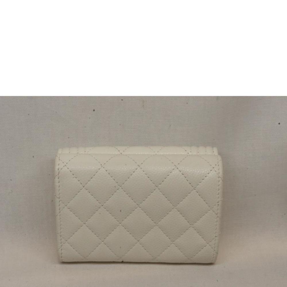 Chanel  Bag Wallet Boy White